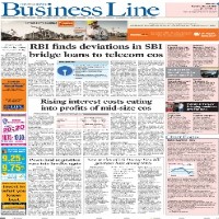 today Business Line Newspaper